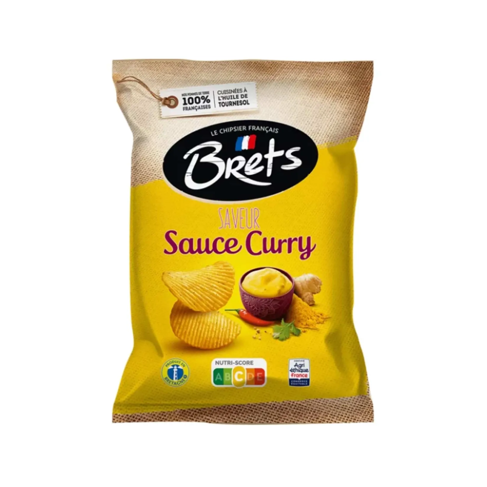 Bret's Crisps Snacks|Ingredients Brands^Bret's Curry Crisps, 125g