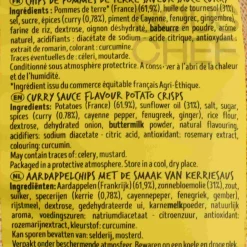 Bret's Crisps Snacks|Ingredients Brands^Bret's Curry Crisps, 125g