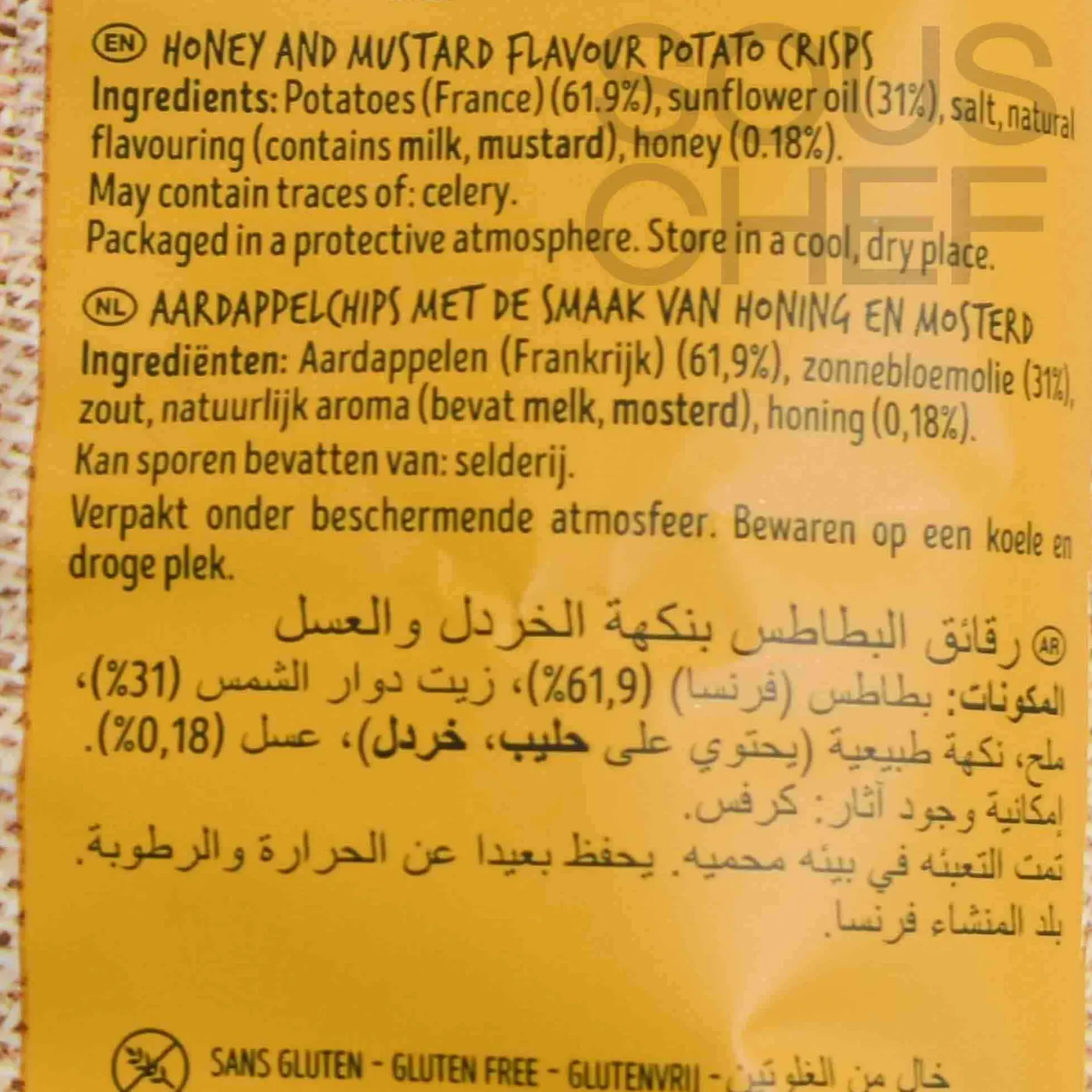 Bret's Crisps Snacks|Ingredients Brands^Bret's Honey Mustard Crisps, 125g