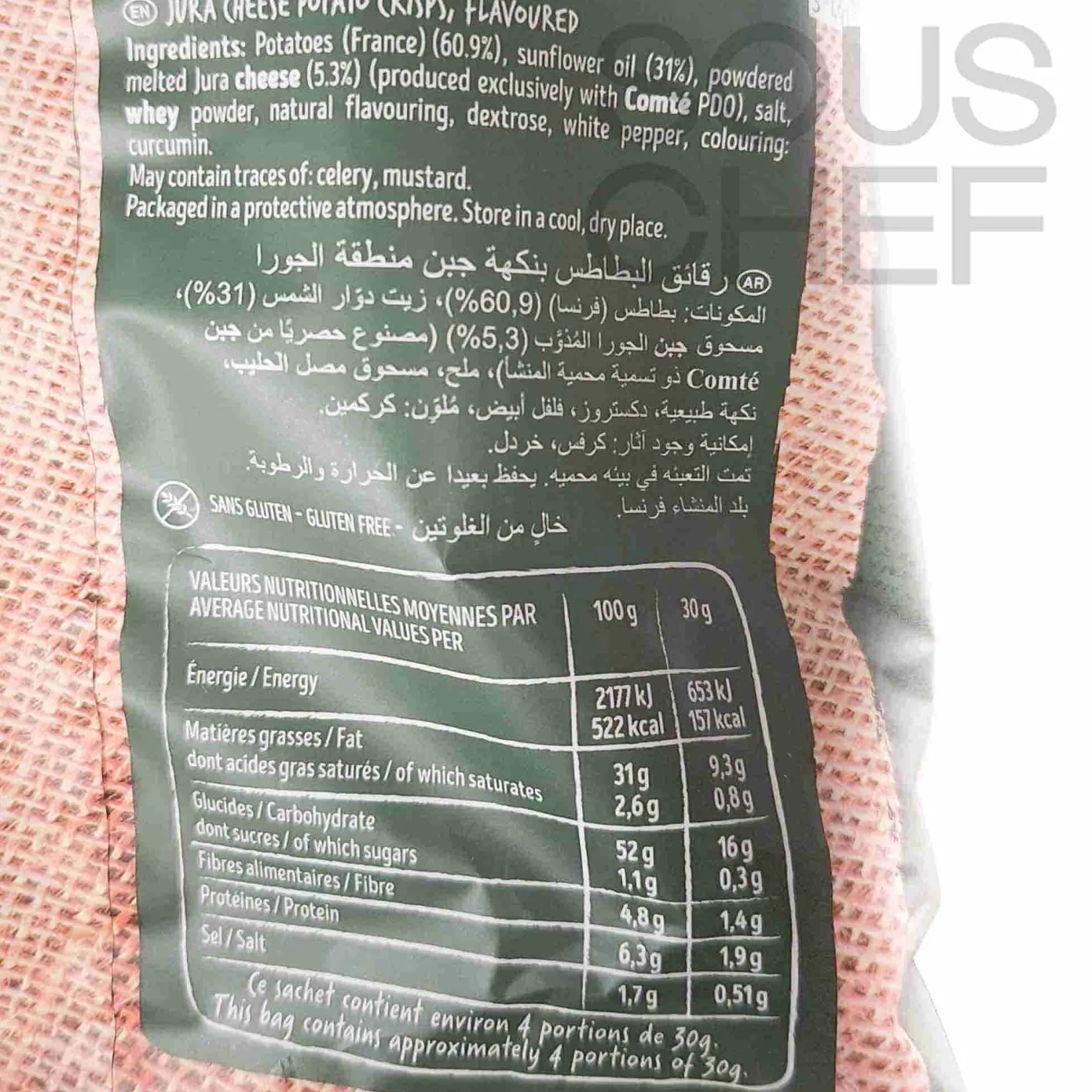 Bret's Crisps Snacks|Ingredients Brands^Bret's Jura Cheese Crisps, 125g