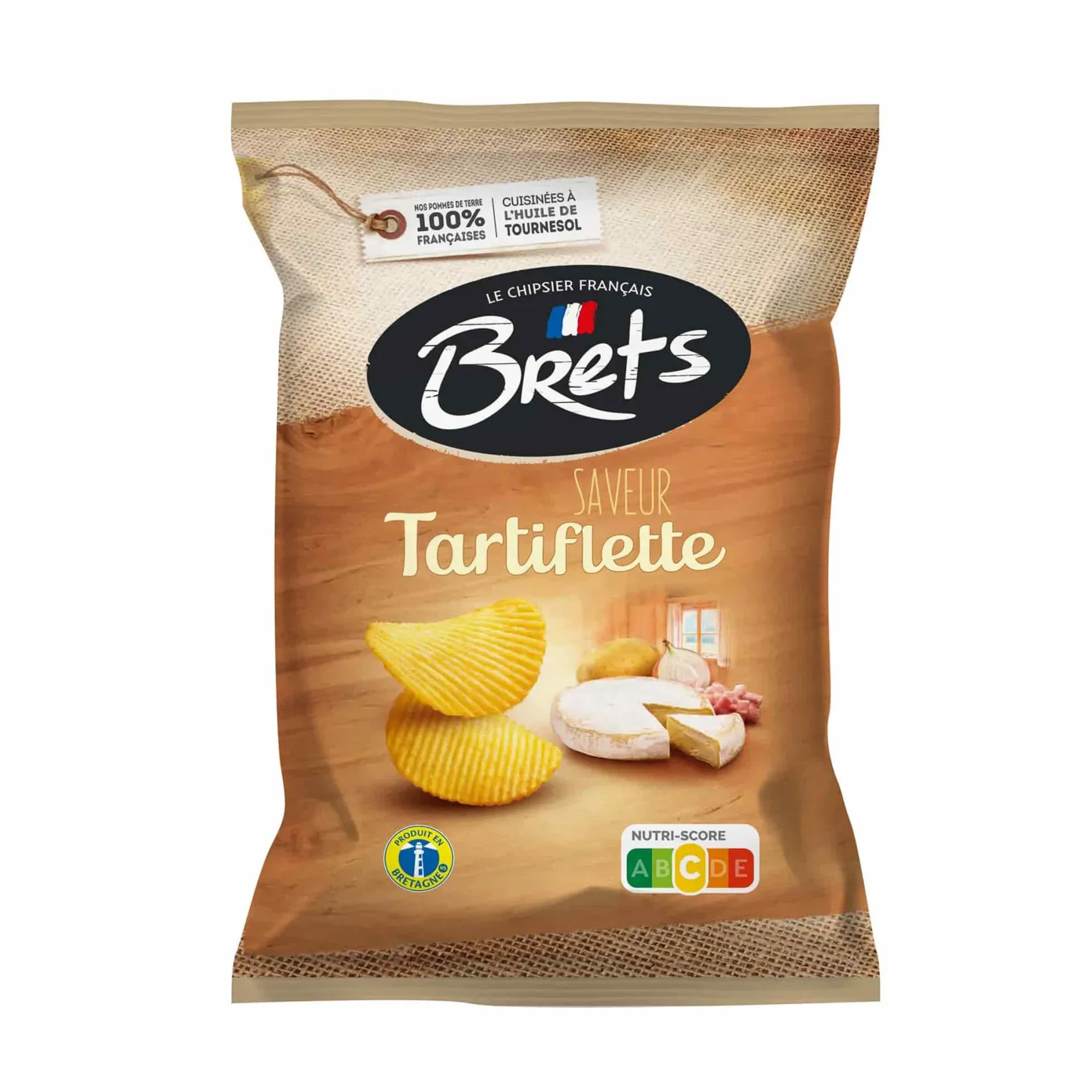 Bret's Crisps Snacks|Ingredients Brands^Bret's Tartiflette Crisps, 125g