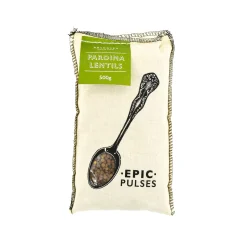 Brindisa Spanish Ingredients|Pasta, Rice & Beans^Epic Pardina Lentils in Cloth Sack, 500g