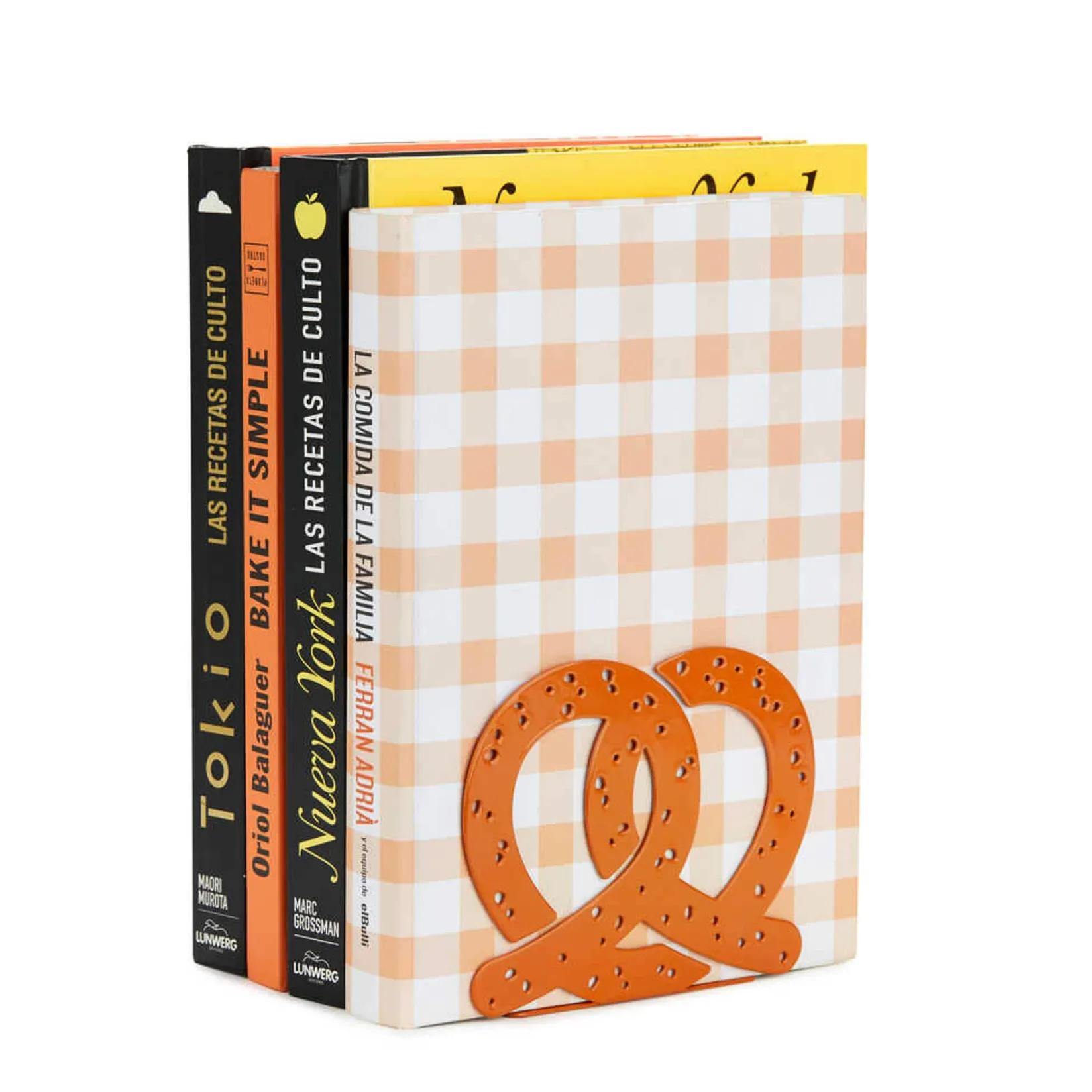 Balvi Tableware Brands^Brown Pretzel Metal Bookend