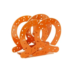 Balvi Tableware Brands^Brown Pretzel Metal Napkin Holder