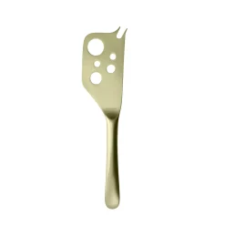 Herdmar Cutlery|Tableware Brands^Brushed Champagne Gold Semi-Soft Cheese Knife