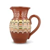 Bulgarian Pottery Jugs & Bottles|Tableware Brands^Bulgarian Troyan Brown Pitcher, 1 Litre