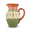 Bulgarian Pottery Jugs & Bottles|Tableware Brands^Bulgarian Troyan Mint Green Pitcher, 1 Litre