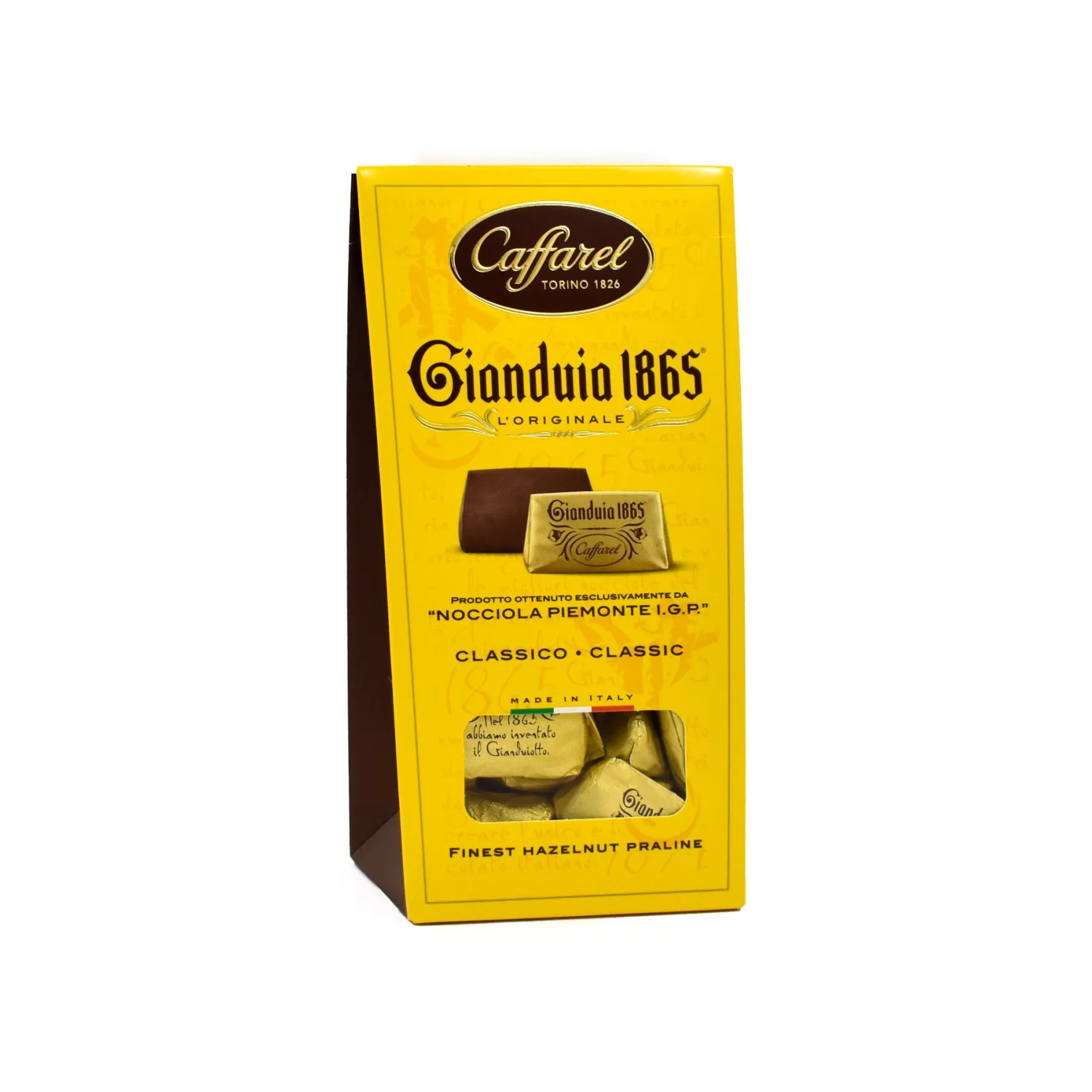 Caffarel Ingredients Brands|Italian Ingredients^Gianduia Window Ballotin, 150g