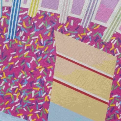 Emmmakes Kitchen Textiles & Clothing^Cake Time Baby Tea Towel