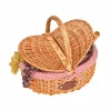 Les Jardin de la Comtesse Tableware Brands|Picnicware^Campagne Red Gingham Empty Picnic Basket