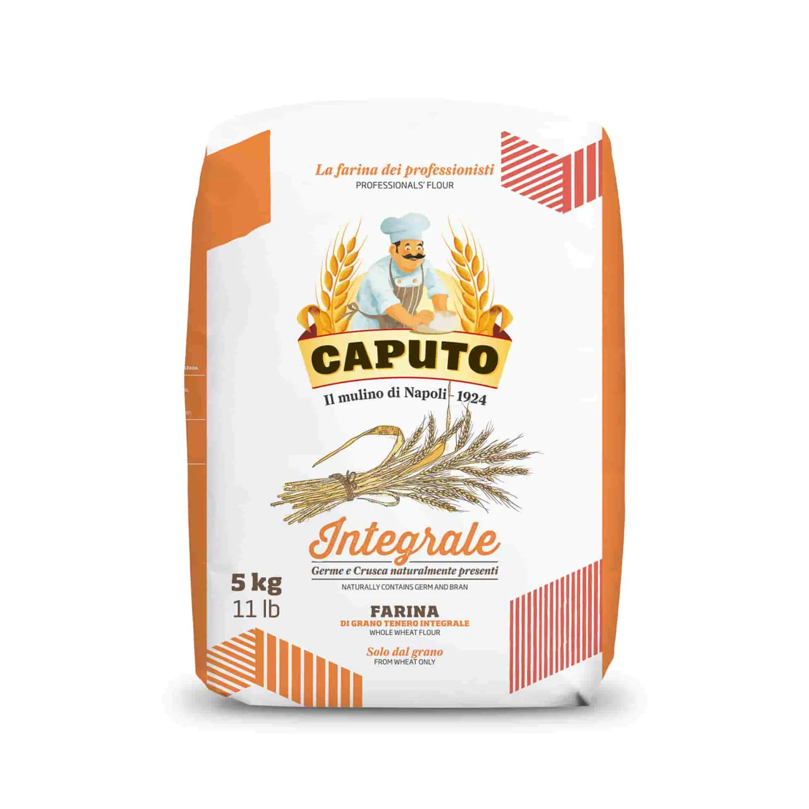 Caputo Ingredients Brands|Baking Ingredients^Integrale Whole Wheat Flour, 5kg