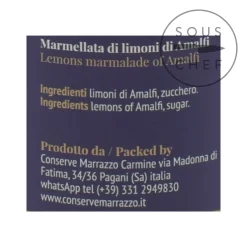 Casa Marrazzo Ingredients Brands|Italian Ingredients^Amalfi Lemon Jam, 350g