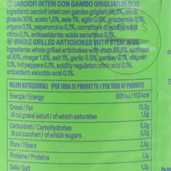 Casa Marrazzo Ingredients Brands|Italian Ingredients^Grilled Whole Artichokes in Oil, 750g