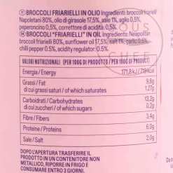Casa Marrazzo Italian Ingredients|Vegetables^Neopolitan Friarielli Broccoli in Oil, 800g