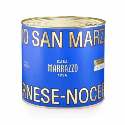 Casa Marrazzo Italian Ingredients|Vegetables^Peeled San Marzano DOP Tomato with Basil, 860g