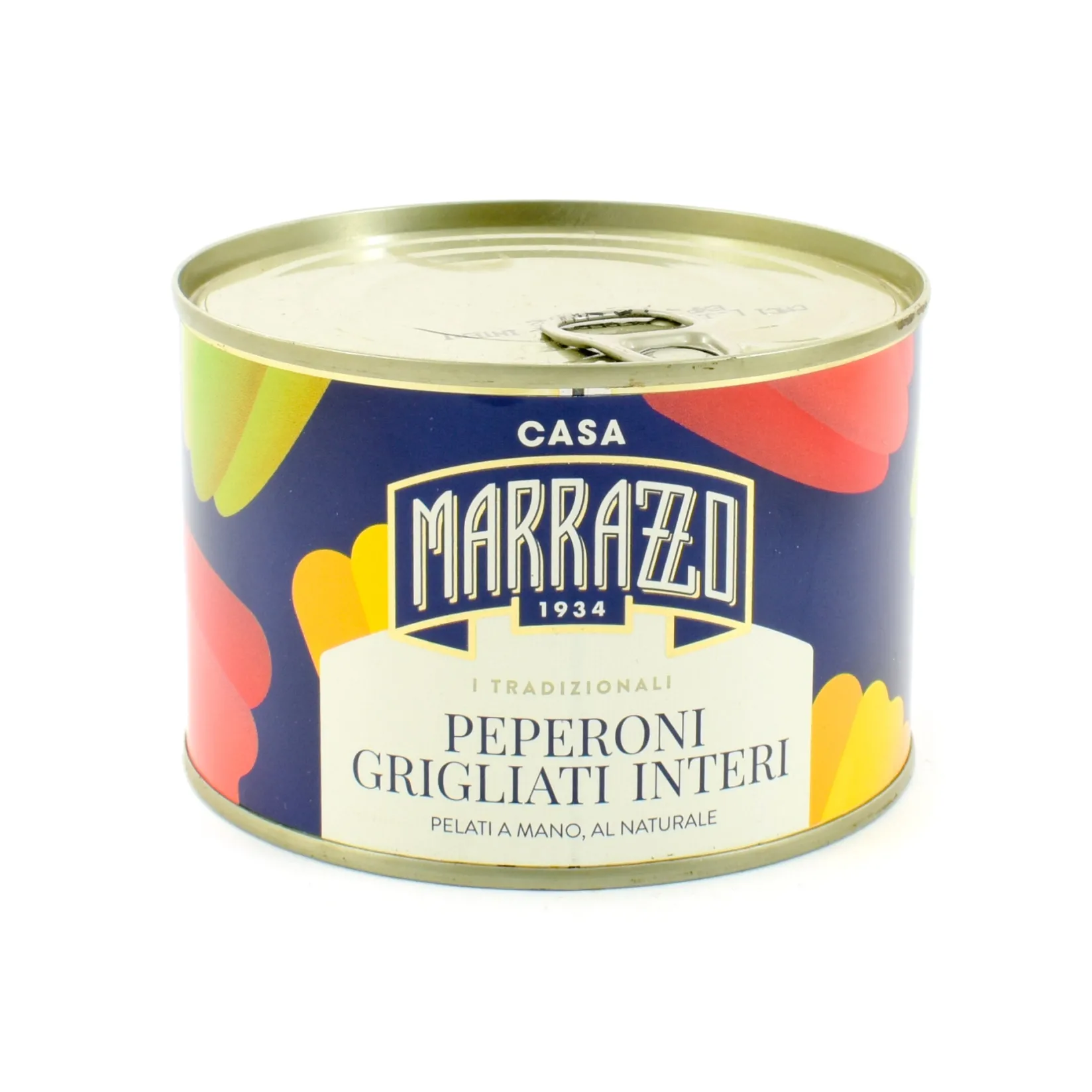 Casa Marrazzo Ingredients Brands|Italian Ingredients^Whole Grilled Hand-Peeled Peppers in Brine, 420g