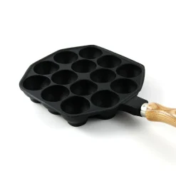 Japan Bento Japanese Ingredients|Pots & Pans^Cast Iron Takoyaki Pan, 18cm dia