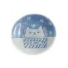 Emro Aziatica Tableware Brands|Plates^Cat with Fish Japanese Side Plate, 14cm