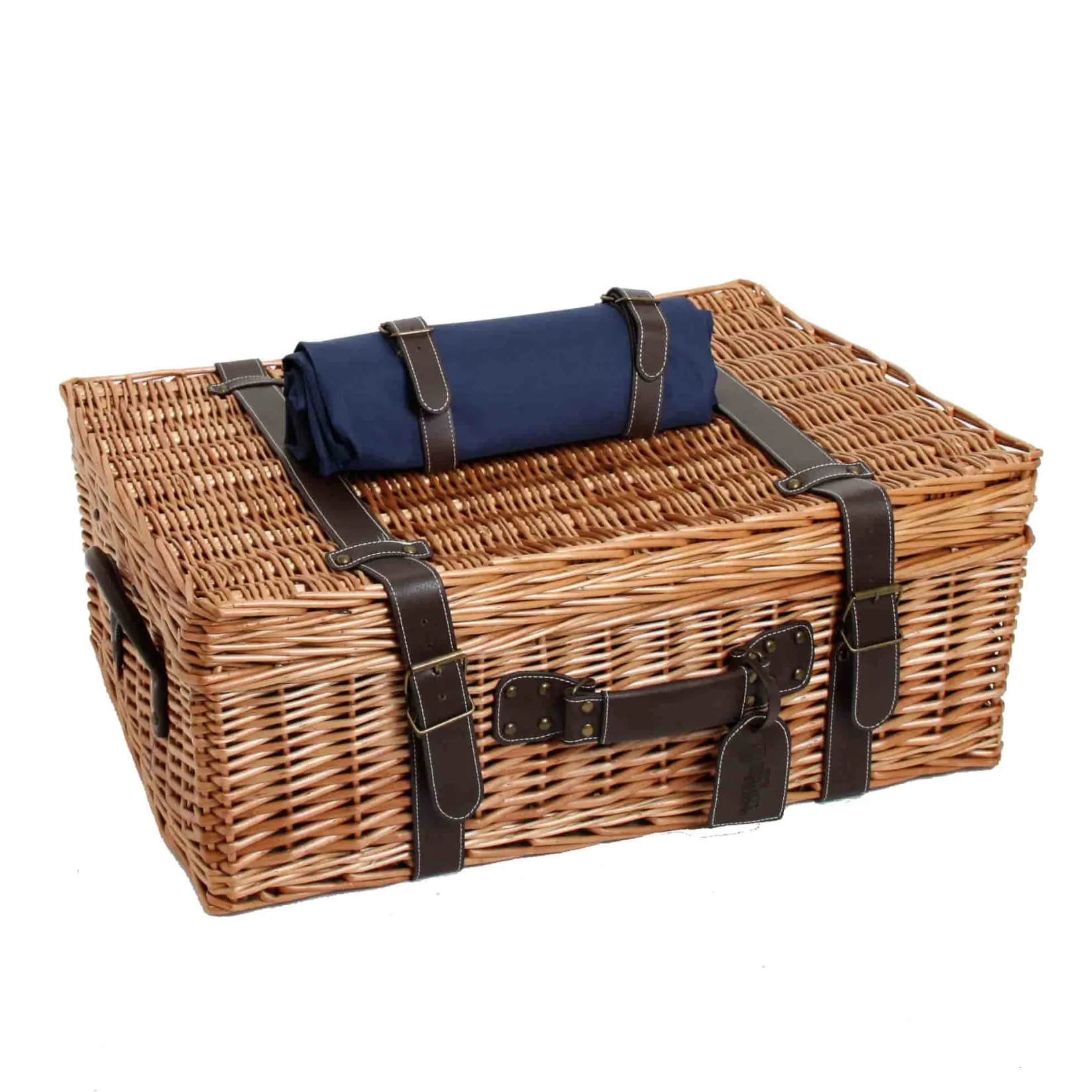 Les Jardin de la Comtesse Tableware Brands|Picnicware^Champs-Elysees Navy Picnic Hamper