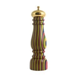 Chiarugi Italian Ingredients|Table Setting^Rainbow Stripe Pepper Mill, 28cm