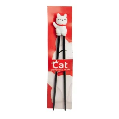 Kiji Stoneware & Ceramics Japanese Ingredients|Tableware Brands^Children's Chopstick Helper, Lucky Cat