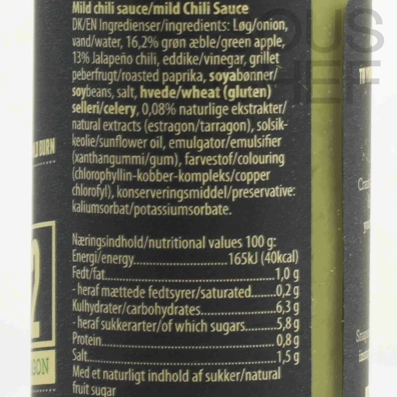 Chili Klaus Ingredients Brands|Sauces & Condiments^No 2 Jalapenos & Tarragon Hot Sauce, 147ml