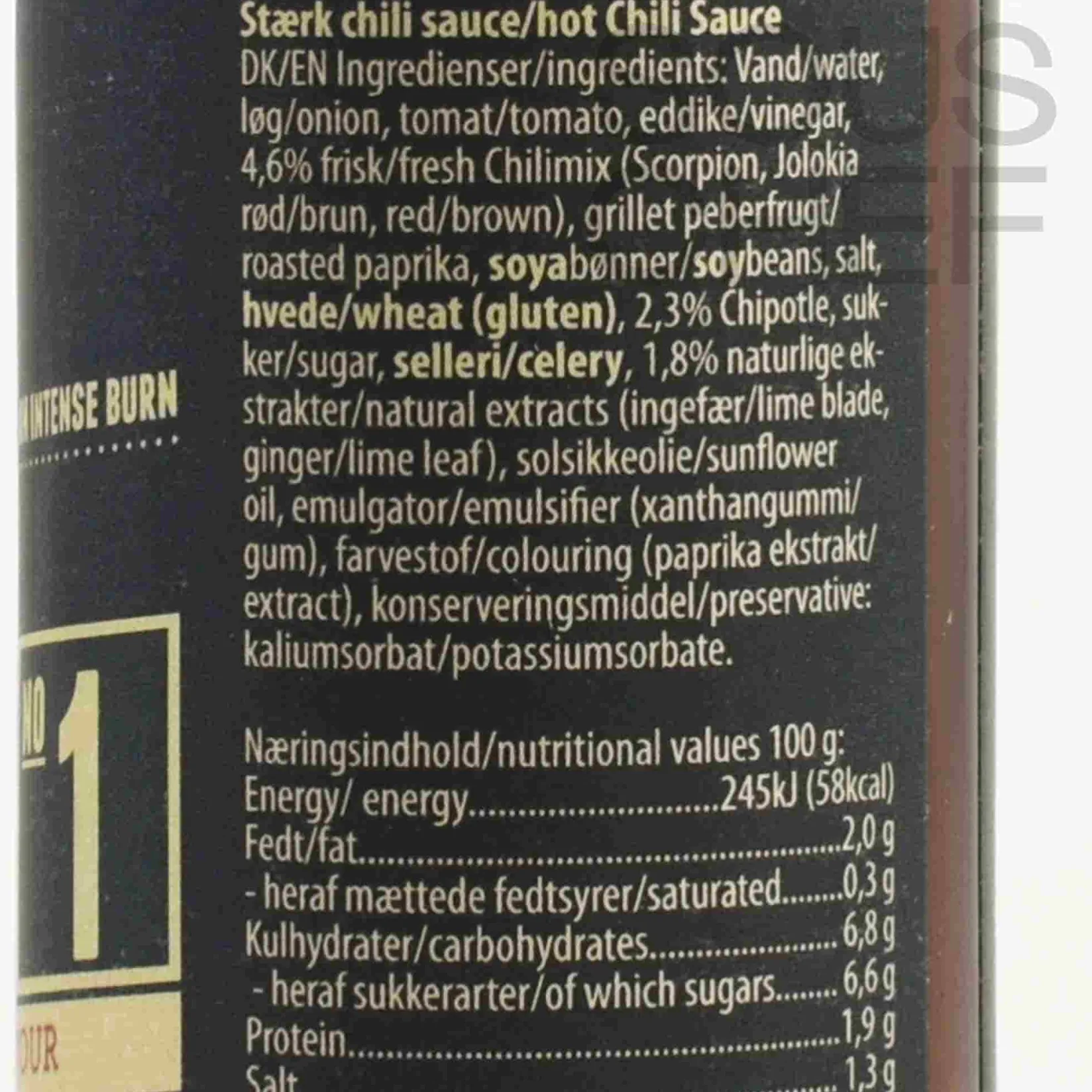 Chili Klaus Ingredients Brands|Sauces & Condiments^No 1 Smoky Ghost Hot Sauce, 147ml