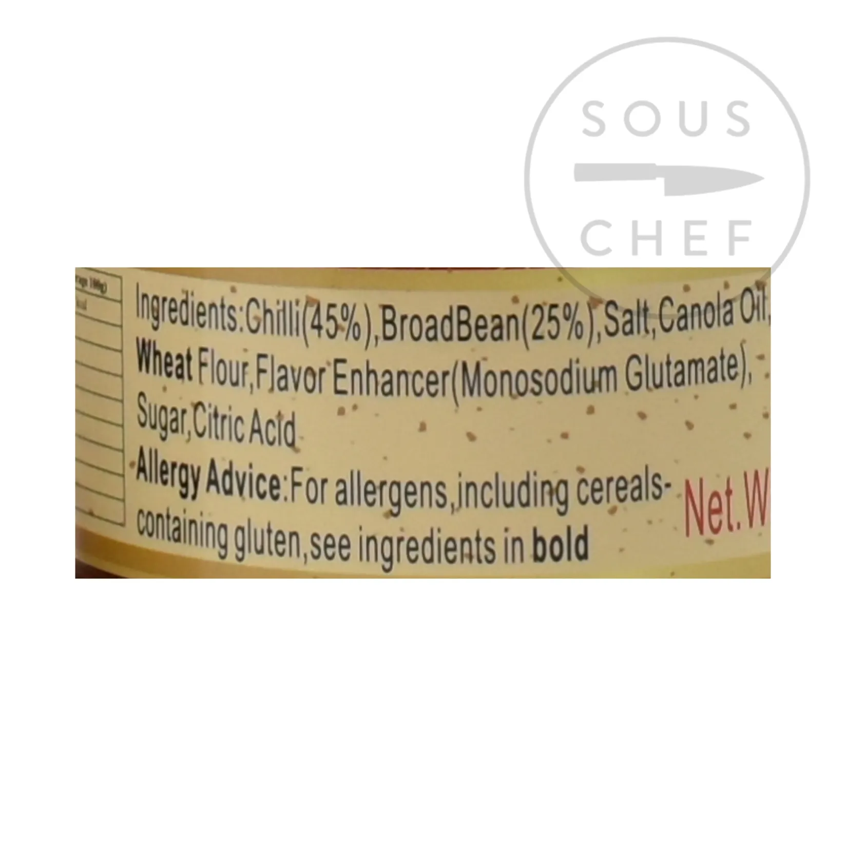 CLH Chinese Ingredients|Sauces & Condiments^Chinese Hot Chilli Broadbean Paste, 500g