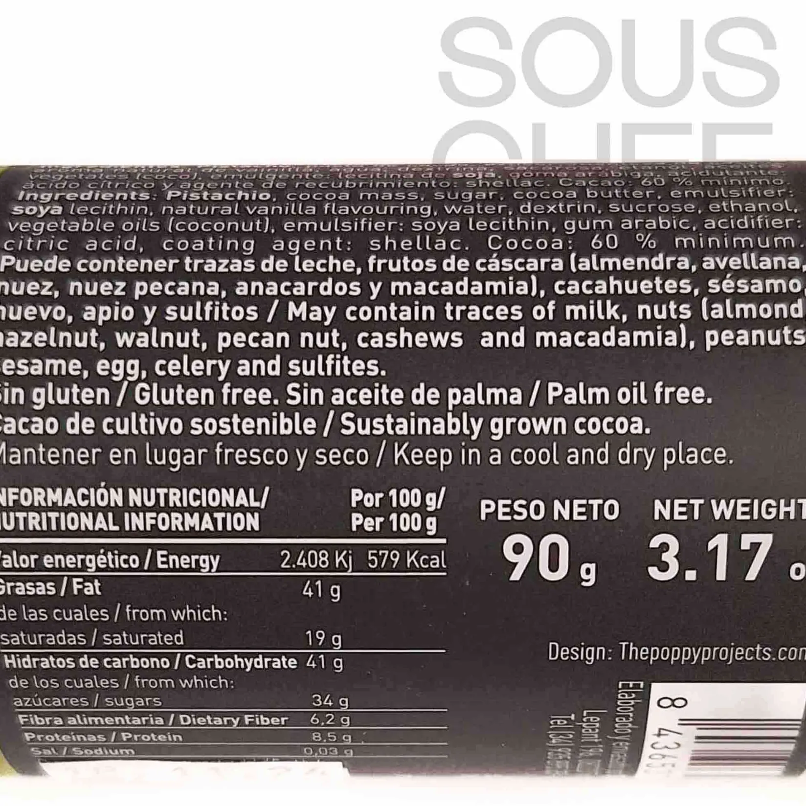 Chocolat Factory Ingredients Brands|Chocolate & Sweets^Dark Chocolate Covered Toasted Pistachios, 80g