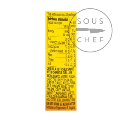 Cholula Ingredients Brands|Mexican Ingredients^Chipotle Hot Sauce, 150ml