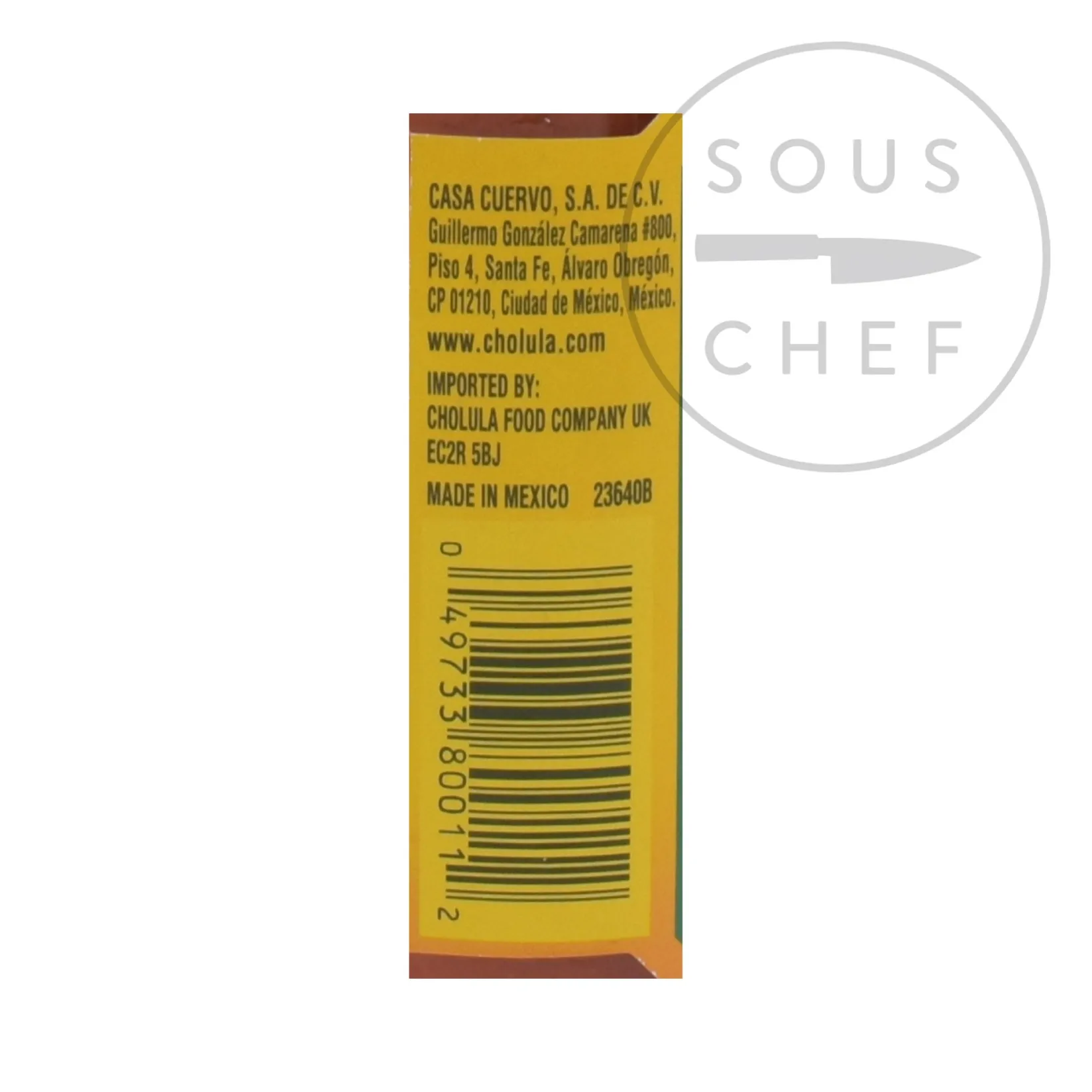 Cholula Ingredients Brands|Mexican Ingredients^Garlic Hot Sauce, 150ml