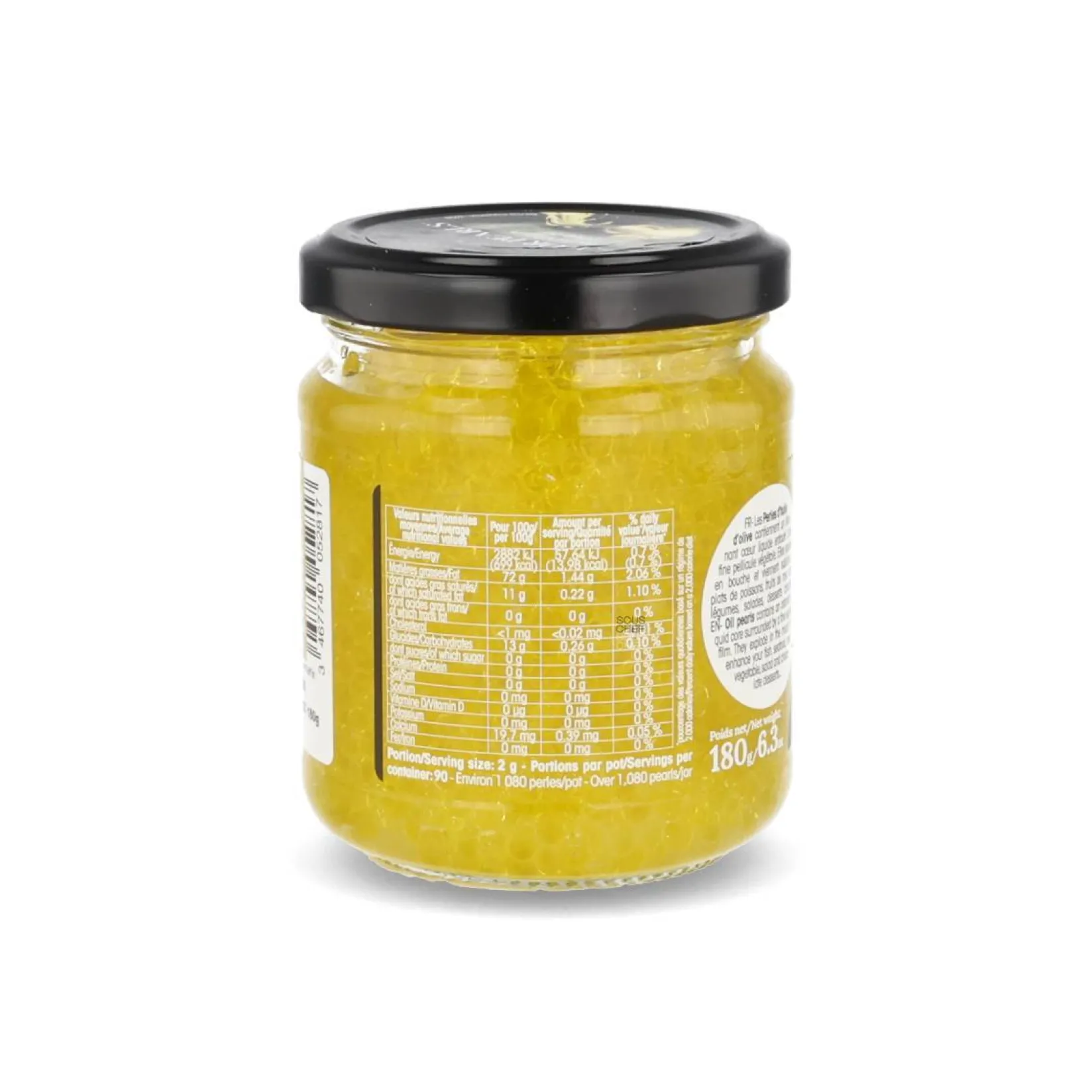 Christine Le Tennier Ingredients Brands|French Ingredients^Extra Virgin Olive Oil Pearls