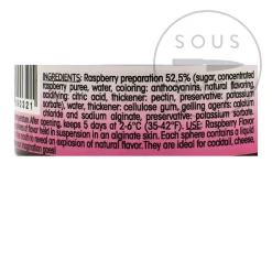 Christine Le Tennier French Ingredients|Baking Ingredients^Raspberry Flavour Pearls