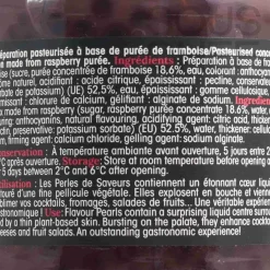 Christine Le Tennier French Ingredients|Baking Ingredients^Raspberry Flavour Pearls