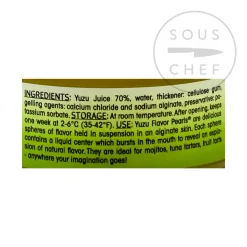 Christine Le Tennier French Ingredients|Baking Ingredients^Yuzu Flavour Pearls