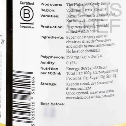 Citizens of Soil Ingredients Brands|Oil, Vinegar & Dressings^Croatian Single Estate Extra Virgin Olive Oil, 500ml