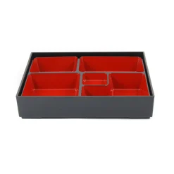 Kiji Stoneware & Ceramics Tableware Brands|Japanese Ingredients^Classic Bento Box - 5 Compartment Oblong