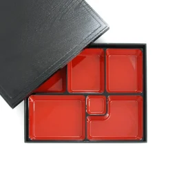 Kiji Stoneware & Ceramics Tableware Brands|Japanese Ingredients^Classic Bento Box - 6 Compartment