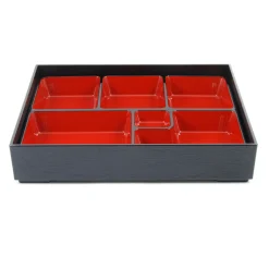 Kiji Stoneware & Ceramics Tableware Brands|Japanese Ingredients^Classic Bento Box - 6 Compartment