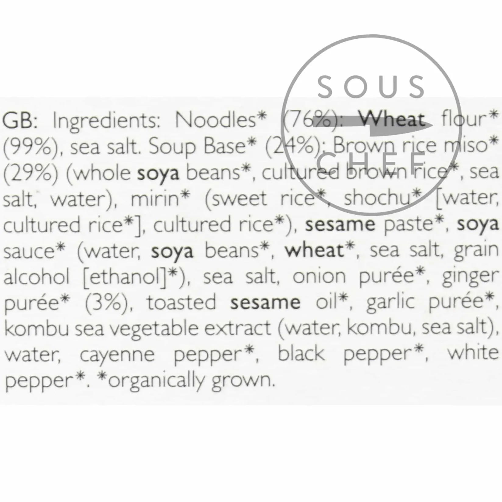 Clearspring Japanese Ingredients|Stock & Bouillon^Organic Miso Soup Ramen Noodles, 210g