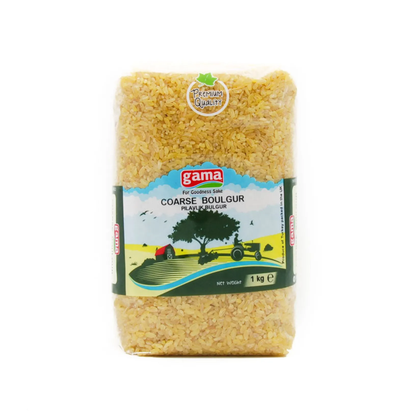 Gama Middle Eastern Ingredients|Baking Ingredients^Coarse Bulgur Wheat, 1kg