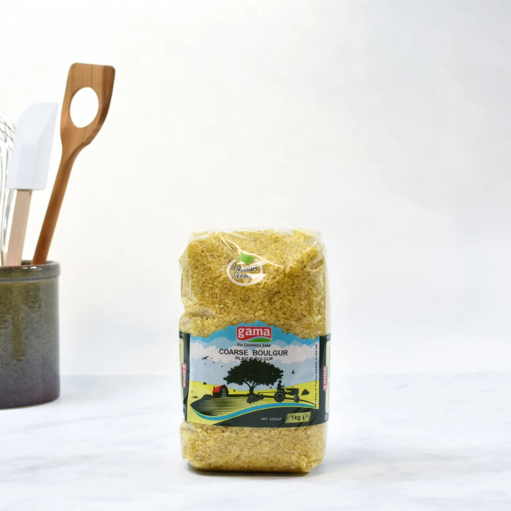 Gama Middle Eastern Ingredients|Baking Ingredients^Coarse Bulgur Wheat, 1kg