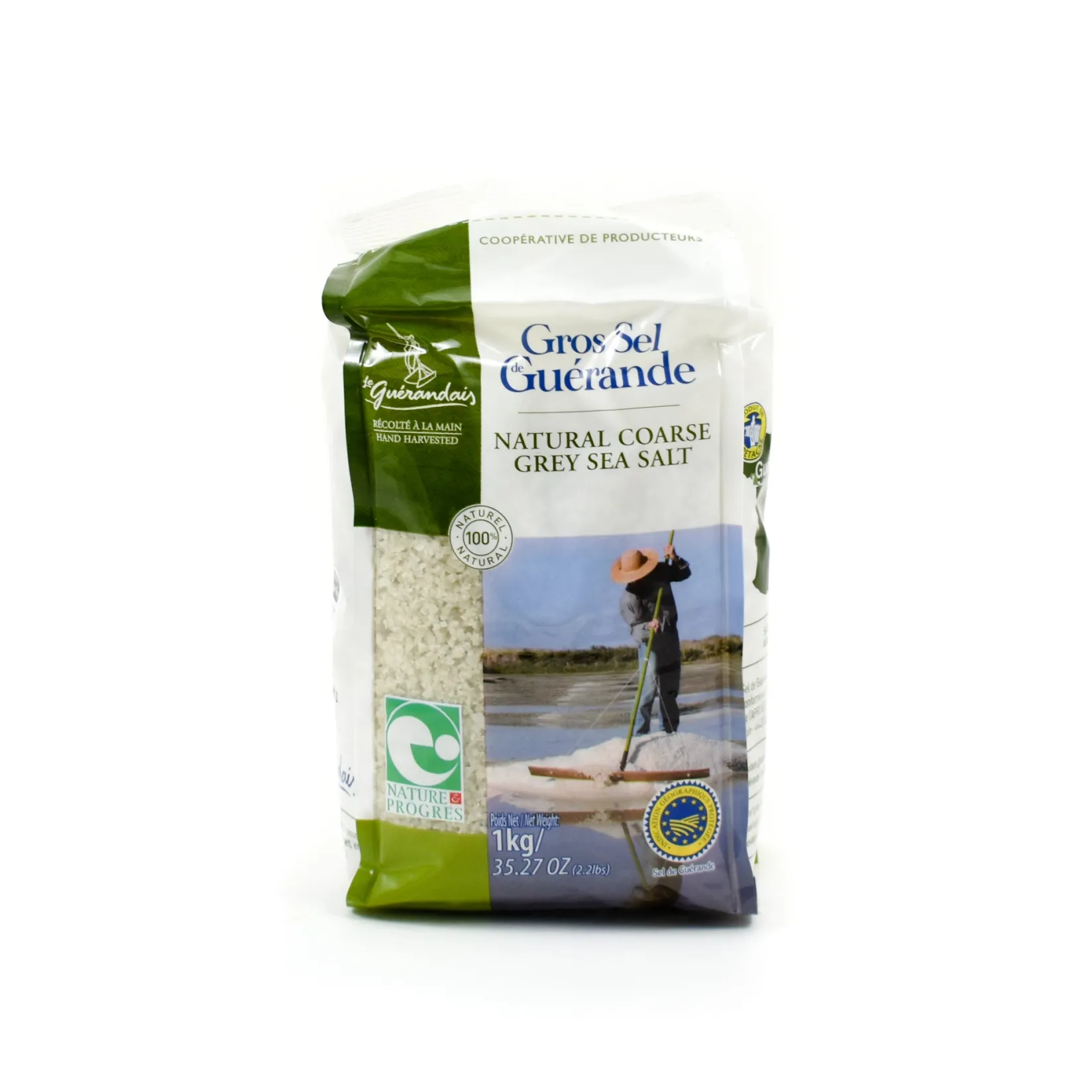 Le Guerandais Ingredients Brands|French Ingredients^Coarse Grey Sea Salt, 1kg