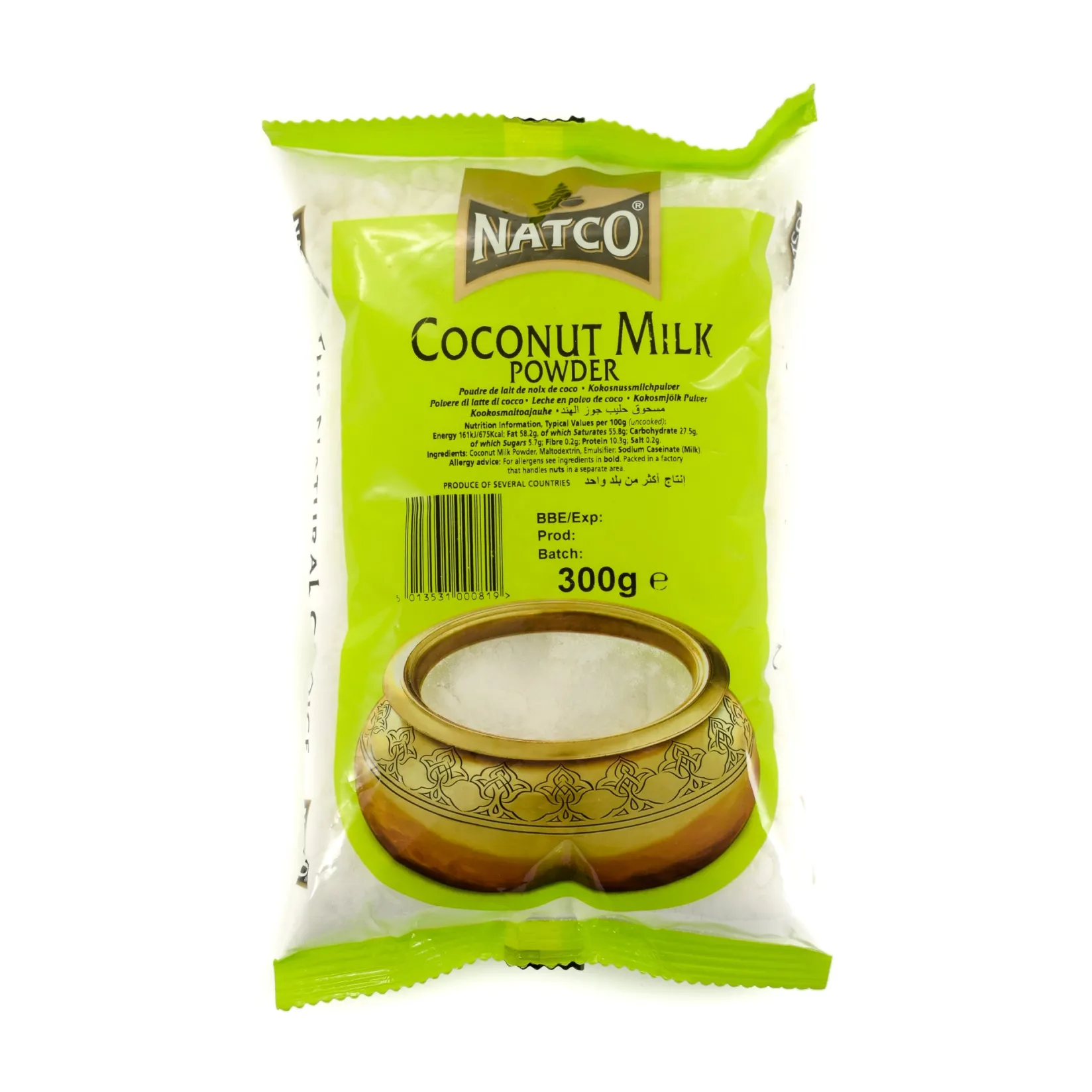 Natco Ingredients Brands|Indian Ingredients^Coconut Milk Powder, 300g