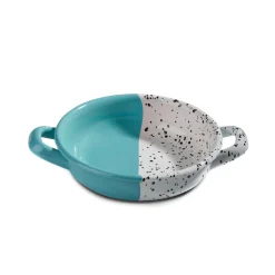 Kapka Enamel Middle Eastern Ingredients|Serveware^Colour Pop Enamel Frying Pan and Serving Dish, Turquoise, 16cm