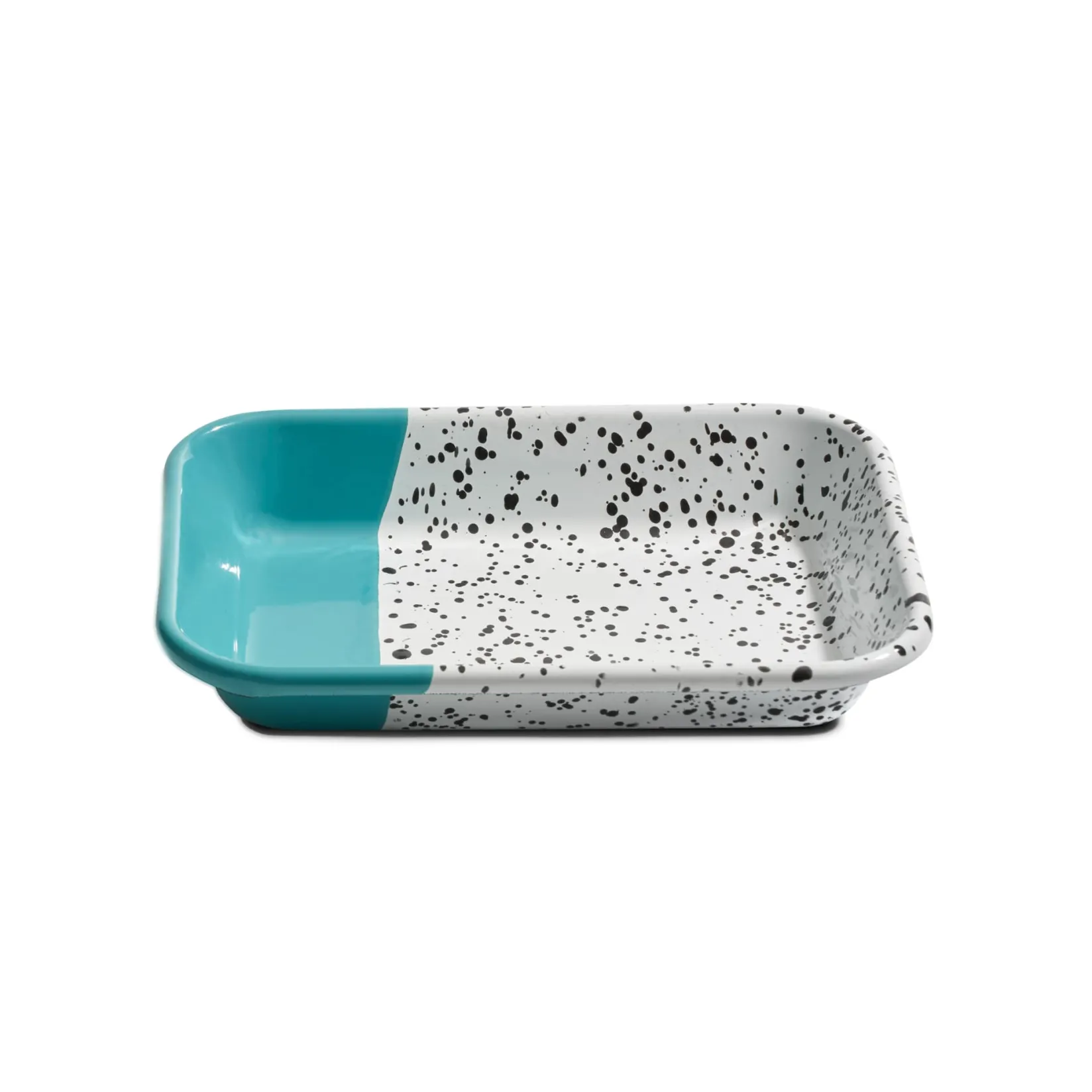 Kapka Enamel Middle Eastern Ingredients|Serveware^Colour Pop Enamel Roasting and Serving Dish, Turquoise
