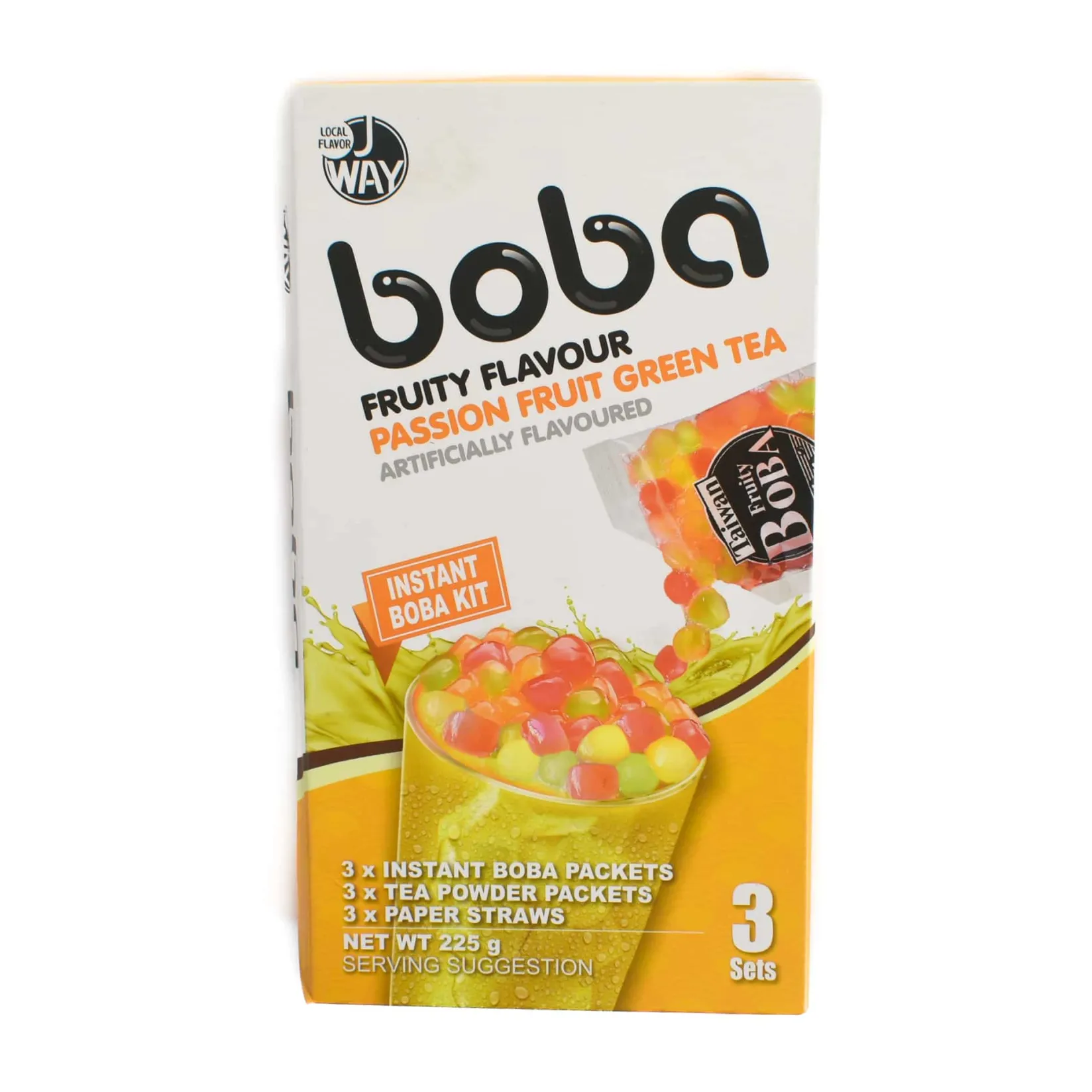 J WAY Ingredients Brands|Drinks^Colourful Boba Tropical Iced Tea Kit, 3 sets