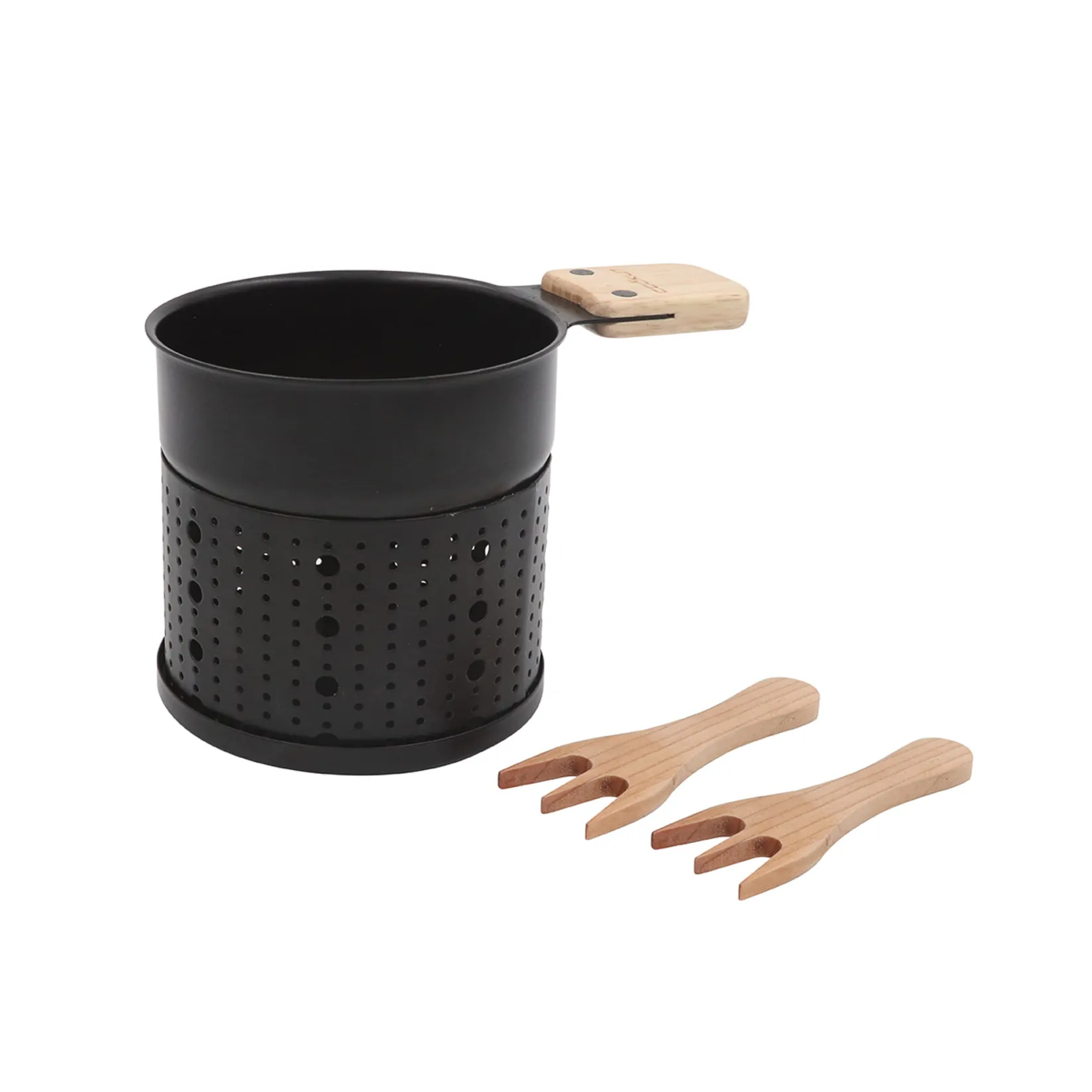 Cookut Pots & Pans^Chocolate Fondue with Tealight, Black