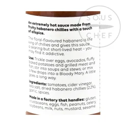Cool Chile Co Ingredients Brands|Mexican Ingredients^Habanero Hot Sauce, 150g