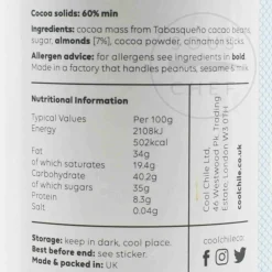 Cool Chile Co Ingredients Brands|Mexican Ingredients^Oaxaca Hot Chocolate - Cinnamon & Almonds, 150g